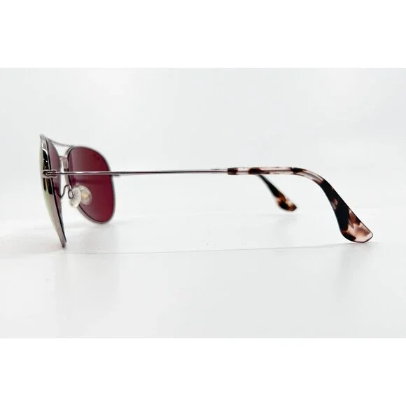 Maui Jim Mavericks Sunglasses Silver MJ264-16R 61-14-137 Mens Tortoise 7868